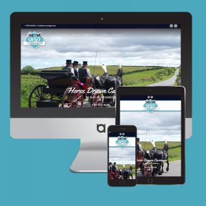 wd carriages website design